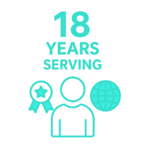 18 Years Serving